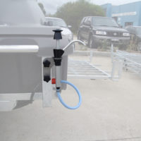 water pump mounted