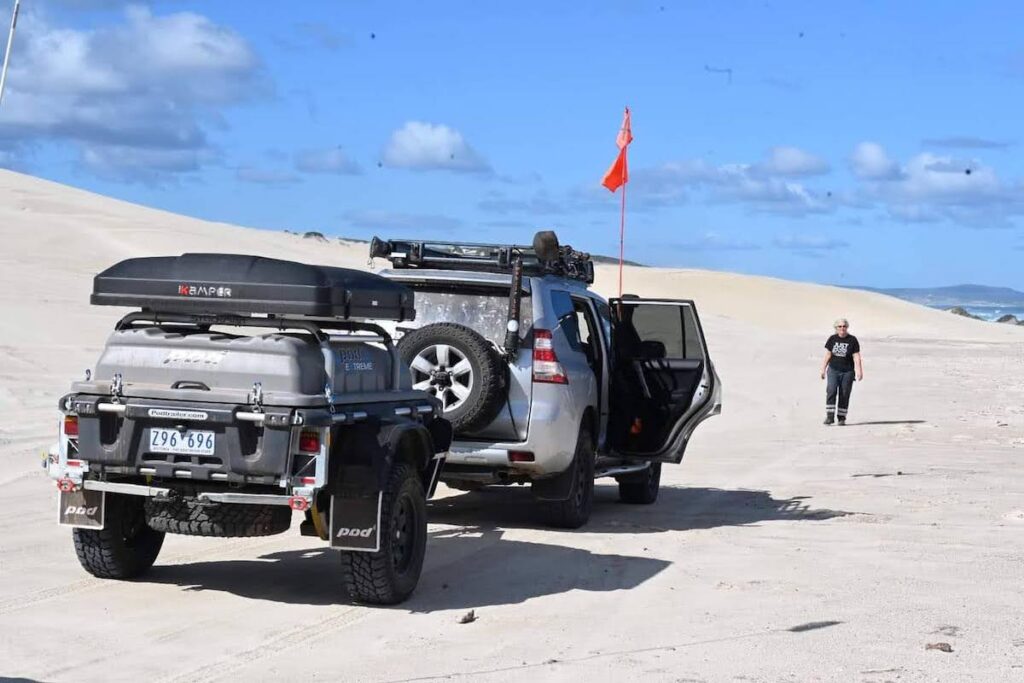 Stockman Extreme Off-Road Pod Trailer with Landcruiser Prado