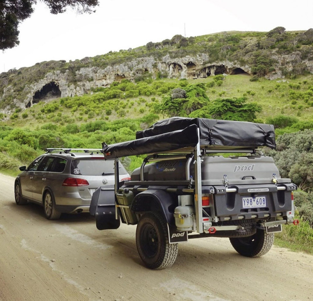 Stockman All-Roada Pod Trailer with Volkswagen Passat