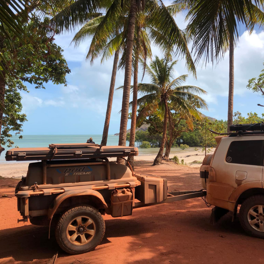 Stockman Extreme Off-Road Pod Trailer just finished Cape York track