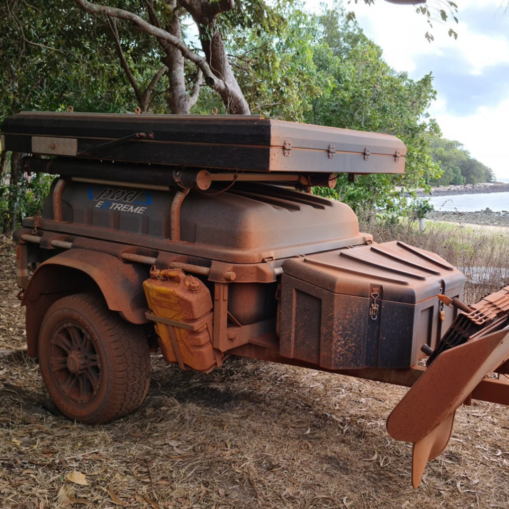 Stockman Pod Trailer at Cape York Far North Qld